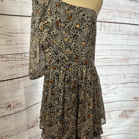 EXPRESS X RACHEL ZOE Women's One Shoulder Dress Size XS - Picture 2 of 7